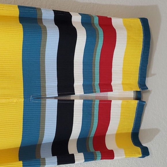 Express Multi-color Striped Skirt - Picture 5 of 7